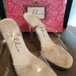 Bodybuilding heels clear